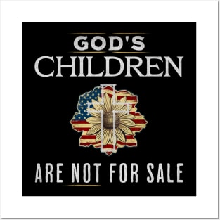 God's Children Are Not For Sale Family Awareness Saying Posters and Art